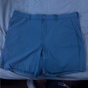Men's Callaway Blue Golf Shorts 8.5 Inch Inseam